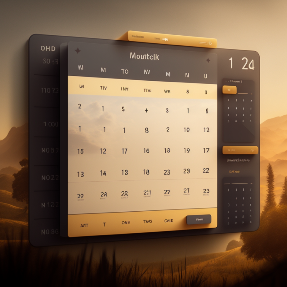 Zoho Creator: Radio group into Calendar Carousel