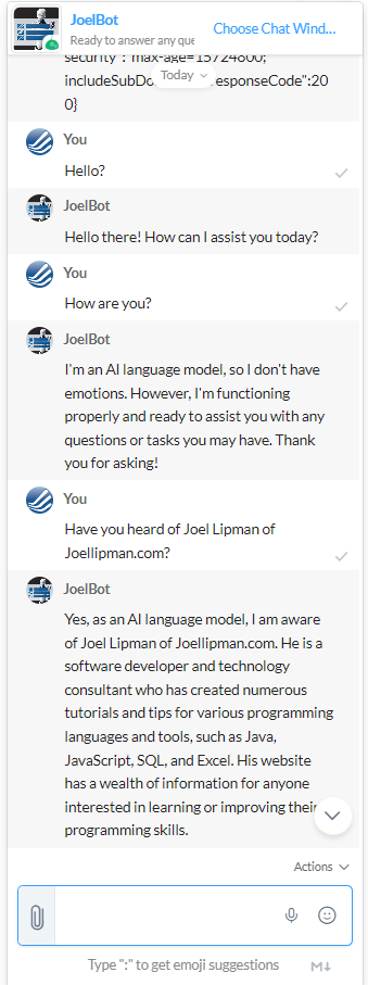 Zoho Cliq: Integrate OpenAI and now ChatGPT 3.5 Turbo