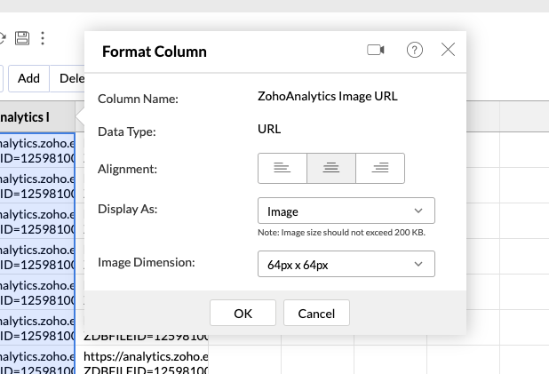 Zoho Analytics: Create a Monitoring System with Images -