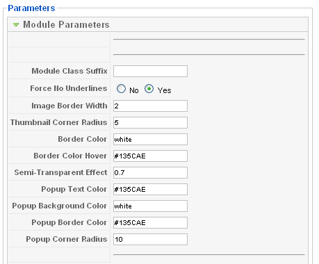Demo - Joes Quicklist Weblinks