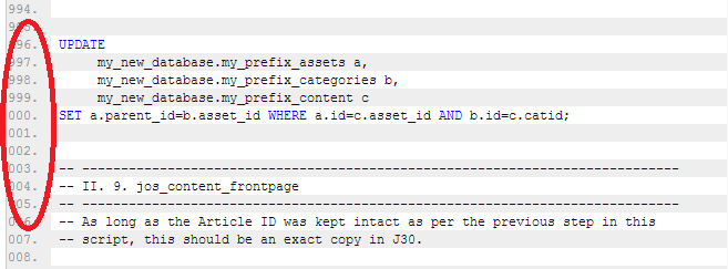 1, 2, 3, miss a few, 998, 999, 000! 001, 002, ... Ordered List Issue