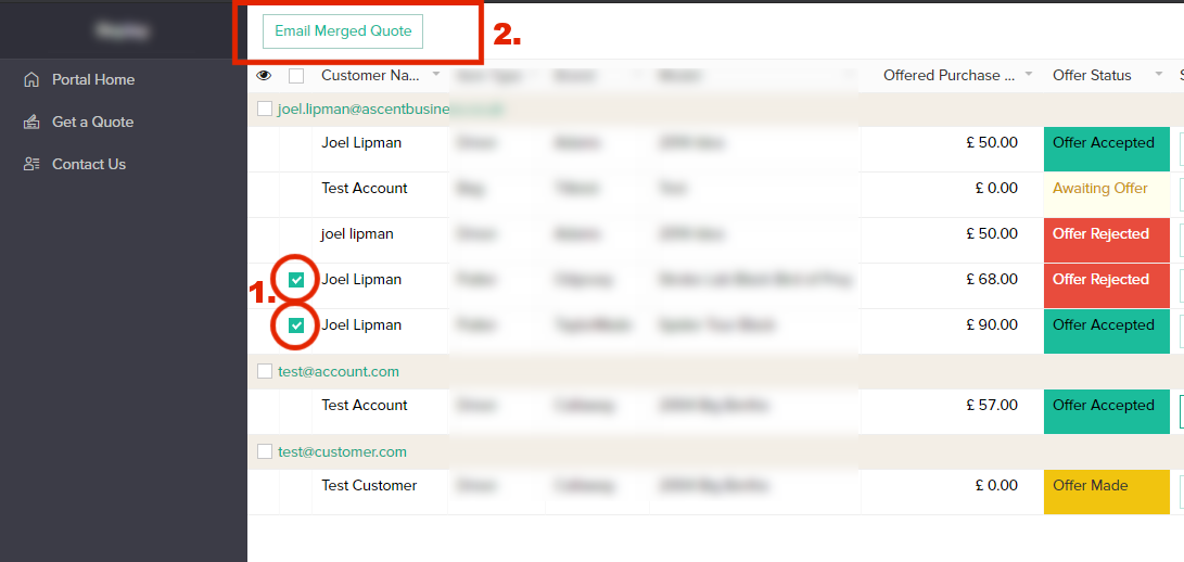 Zoho Creator - Report Multiple Records Selected